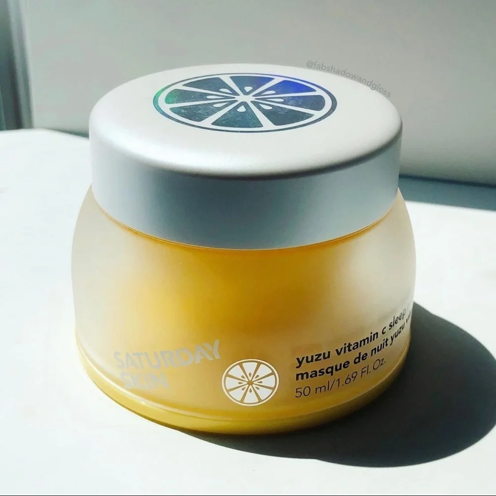 🍋 Saturday Skin Yuzu Vitamin C Sleep Mask